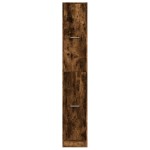 vidaXL Dulap de farmacie stejar fumuriu, 30x41x174,5cm, lemn prelucrat vidaXL Dulap de farmacie stejar fumuriu, 30x41x174,5cm, lemn prelucrat