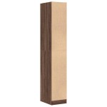 vidaXL Dulap de farmacie, stejar maro, 30x41x174,5 cm, lemn prelucrat