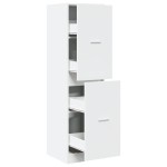vidaXL Dulap de farmacie, alb, 40x41x144,5 cm, lemn prelucrat vidaXL Dulap de farmacie, alb, 40x41x144,5 cm, lemn prelucrat