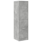 vidaXL Dulap de farmacie, gri beton, 40x41x144,5 cm, lemn prelucrat vidaXL Dulap de farmacie, gri beton, 40x41x144,5 cm, lemn prelucrat
