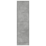 vidaXL Dulap de farmacie, gri beton, 40x41x144,5 cm, lemn prelucrat vidaXL Dulap de farmacie, gri beton, 40x41x144,5 cm, lemn prelucrat