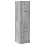 vidaXL Dulap de farmacie, sonoma gri, 40x41x144,5 cm, lemn prelucrat vidaXL Dulap de farmacie, sonoma gri, 40x41x144,5 cm, lemn prelucrat