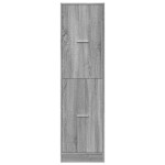 vidaXL Dulap de farmacie, sonoma gri, 40x41x144,5 cm, lemn prelucrat vidaXL Dulap de farmacie, sonoma gri, 40x41x144,5 cm, lemn prelucrat