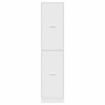 vidaXL Dulap de farmacie, alb, 40x41x174,5 cm, lemn prelucrat vidaXL Dulap de farmacie, alb, 40x41x174,5 cm, lemn prelucrat