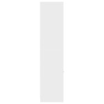 vidaXL Dulap de farmacie, alb, 40x41x174,5 cm, lemn prelucrat vidaXL Dulap de farmacie, alb, 40x41x174,5 cm, lemn prelucrat