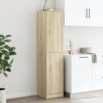 vidaXL Dulap de farmacie, stejar sonoma, 40x41x174,5 cm lemn prelucrat