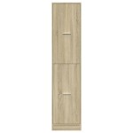 vidaXL Dulap de farmacie, stejar sonoma, 40x41x174,5 cm lemn prelucrat