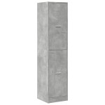 vidaXL Dulap de farmacie, gri beton, 40x41x174,5 cm, lemn prelucrat vidaXL Dulap de farmacie, gri beton, 40x41x174,5 cm, lemn prelucrat