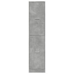 vidaXL Dulap de farmacie, gri beton, 40x41x174,5 cm, lemn prelucrat vidaXL Dulap de farmacie, gri beton, 40x41x174,5 cm, lemn prelucrat