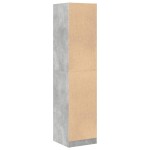 vidaXL Dulap de farmacie, gri beton, 40x41x174,5 cm, lemn prelucrat vidaXL Dulap de farmacie, gri beton, 40x41x174,5 cm, lemn prelucrat