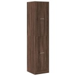 vidaXL Dulap de farmacie, stejar maro, 40x41x174,5 cm, lemn prelucrat vidaXL Dulap de farmacie, stejar maro, 40x41x174,5 cm, lemn prelucrat