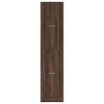 vidaXL Dulap de farmacie, stejar maro, 40x41x174,5 cm, lemn prelucrat vidaXL Dulap de farmacie, stejar maro, 40x41x174,5 cm, lemn prelucrat