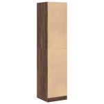 vidaXL Dulap de farmacie, stejar maro, 40x41x174,5 cm, lemn prelucrat vidaXL Dulap de farmacie, stejar maro, 40x41x174,5 cm, lemn prelucrat