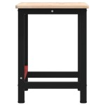 vidaXL Banc de lucru 100x60x81,5 cm lemn masiv stejar, dreptunghiular vidaXL Banc de lucru 100x60x81,5 cm lemn masiv stejar, dreptunghiular