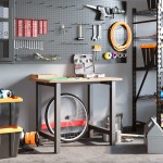 vidaXL Banc de lucru 100x60x81,5 cm lemn masiv fag, dreptunghiular