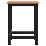 vidaXL Banc de lucru 100x60x81,5 cm lemn masiv fag, dreptunghiular vidaXL Banc de lucru 100x60x81,5 cm lemn masiv fag, dreptunghiular