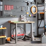 vidaXL Banc de lucru 100x60x83 cm lemn masiv de acacia, dreptunghiular