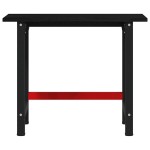 vidaXL Banc lucru maro închis 100x60x81,5 cm lemn masiv stejar vidaXL Banc lucru maro închis 100x60x81,5 cm lemn masiv stejar