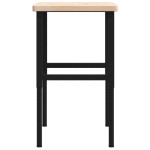 vidaXL Banc lucru 100x60x(73-99,5) cm lemn masiv stejar dreptunghiular vidaXL Banc lucru 100x60x(73-99,5) cm lemn masiv stejar dreptunghiular