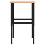 vidaXL Banc lucru 100x60x(71,5-98) cm lemn masiv fag, dreptunghiular