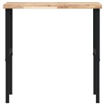 vidaXL Banc lucru 100x60x(73-99,5) cm lemn masiv acacia dreptunghiular