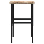 vidaXL Banc lucru 100x60x(73-99,5) cm lemn masiv acacia dreptunghiular