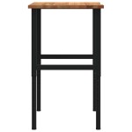 vidaXL Banc lucru maro 100x60x(71,5-98)cm lemn masiv stejar