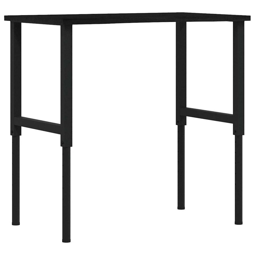 vidaXL Banc lucru maro 100x60x(71,5-98) cm lemn masiv stejar
