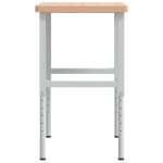 vidaXL Banc de lucru 100x60x(73-99,5) cm lemn masiv fag dreptunghiular vidaXL Banc de lucru 100x60x(73-99,5) cm lemn masiv fag dreptunghiular