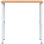 vidaXL Banc lucru 100x60x(71,5-98) cm lemn masiv fag, dreptunghiular vidaXL Banc lucru 100x60x(71,5-98) cm lemn masiv fag, dreptunghiular