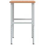 vidaXL Banc lucru 100x60x(71,5-98) cm lemn masiv fag, dreptunghiular vidaXL Banc lucru 100x60x(71,5-98) cm lemn masiv fag, dreptunghiular