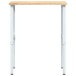 vidaXL Banc lucru 80x60x(71,5-98) cm lemn masiv stejar vidaXL Banc lucru 80x60x(71,5-98) cm lemn masiv stejar