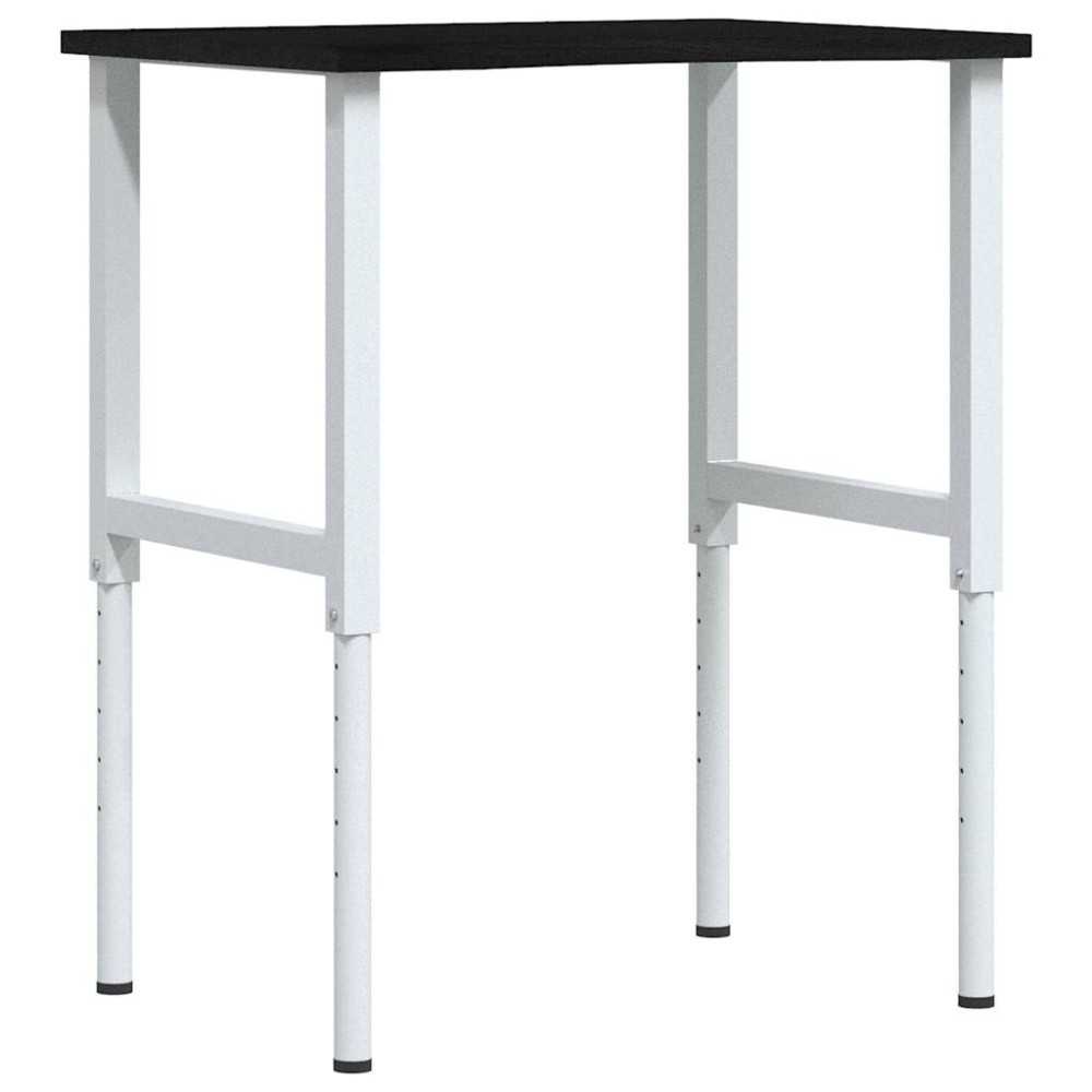 vidaXL Banc lucru maro 80x60x(71,5-98) cm lemn masiv stejar