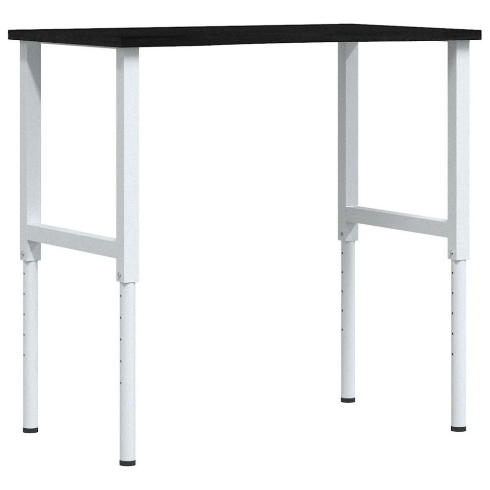vidaXL Banc lucru maro 100x60x(71,5-98) cm lemn masiv stejar