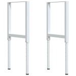 vidaXL Banc lucru maro 100x60x(71,5-98) cm lemn masiv stejar vidaXL Banc lucru maro 100x60x(71,5-98) cm lemn masiv stejar