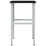 vidaXL Banc lucru maro 100x60x(71,5-98) cm lemn masiv stejar vidaXL Banc lucru maro 100x60x(71,5-98) cm lemn masiv stejar