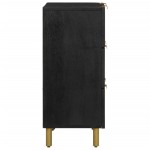 vidaXL Dulapuri, 2 buc., negru, 60x33x75 cm, lemn prelucrat vidaXL Dulapuri, 2 buc., negru, 60x33x75 cm, lemn prelucrat