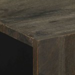 vidaXL Bufete 3 buc Negru 60x33x75 cm lemn masiv de mango