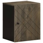 vidaXL Set de mobilier de baie 5 piese din lemn masiv de mango negru vidaXL Set de mobilier de baie 5 piese din lemn masiv de mango negru