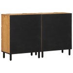 vidaXL Bufet 2 pcs Maro 60 x 33 x 75 cm Lemn masiv de acacia vidaXL Bufet 2 pcs Maro 60 x 33 x 75 cm Lemn masiv de acacia