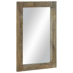 vidaXL Set mobilier de baie, 5 piese, lemn masiv de mango