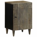 vidaXL Set mobilier de baie, 5 piese, lemn masiv de mango