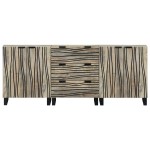 vidaXL Set de mobilier pentru baie cu raft 3 pcs Alb 180 x 33 x 75 cm vidaXL Set de mobilier pentru baie cu raft 3 pcs Alb 180 x 33 x 75 cm