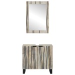 vidaXL Set de mobilier pentru baie cu raft 2 pcs Alb 62 x 33 x 58 cm vidaXL Set de mobilier pentru baie cu raft 2 pcs Alb 62 x 33 x 58 cm