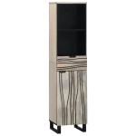 vidaXL Set de mobilier pentru baie cu sertar 4 pcs Lemn de nuc maro vidaXL Set de mobilier pentru baie cu sertar 4 pcs Lemn de nuc maro