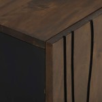 vidaXL Set de mobilier pentru baie cu ușă 2 pcs Maro Nuc Lemn compozit