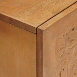 vidaXL Set de mobilier pentru baie cu raft 2 pcs Maro Lemn compozit