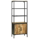 vidaXL Bufet Maro 70 x 35 x 180 cm Lemn masiv de mango