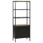 vidaXL Bufet Maro 70 x 35 x 180 cm Lemn masiv de mango