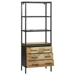 vidaXL Bufet Maro 70 x 35 x 180 cm Lemn masiv de mango